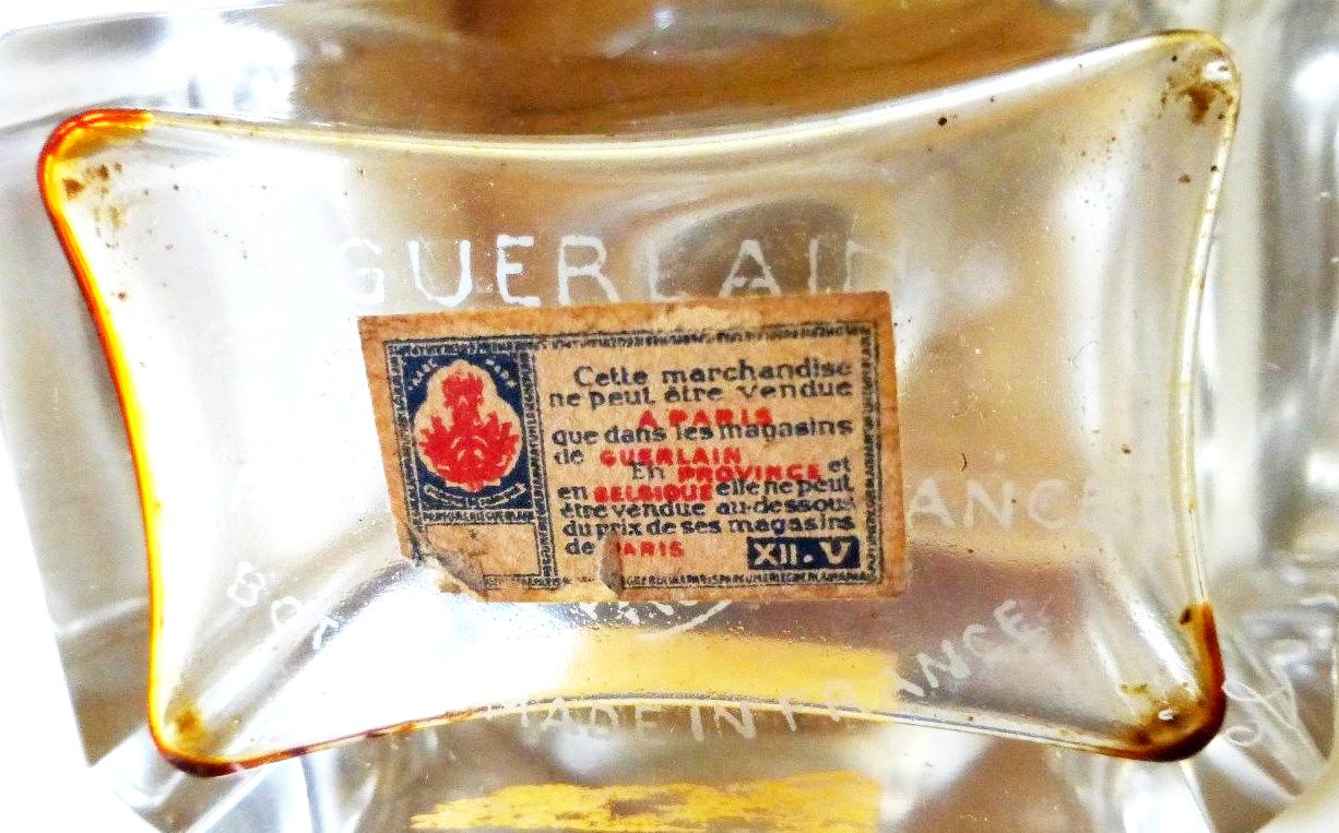 Vintage Guerlain stickers Vintage Guerlain stickers
